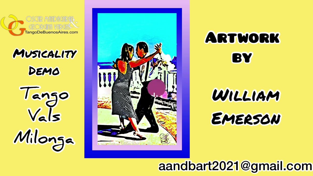 Musicality demo #tango #vals #milonga Georgina Vargas Oscar Mandagaran (from ONLINE group LESSON)