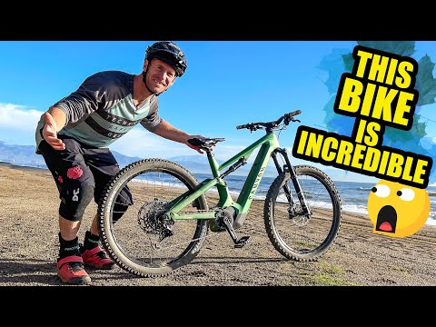 MY NEW MOUNTAIN BIKE IS INCREDIBLE - FIRST RIDE!