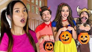 They Tricked Me On Halloween! (Haunted House Prank)