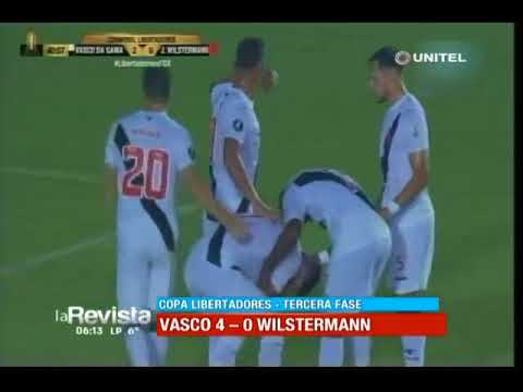 Copa Libertadores: Vasco da Gama 4 – 0 Wilstermann