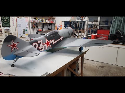 CY Models LA-7 assembly and final set up Feb 2020