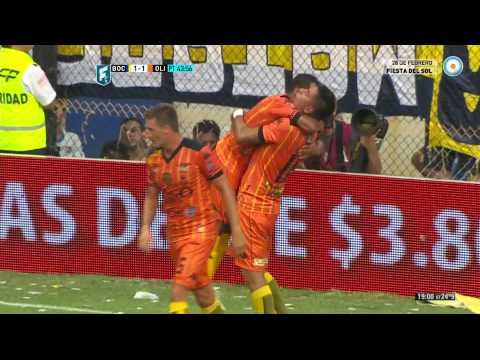 Gol de Blanco. Boca 1 - Olimpo 1 | Primera División 2015 - Fecha 1