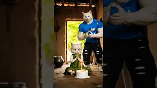 From Homeless to High-Tech: Cat Dad’s Ultimate Surprise! 🏠✨ #Shorts