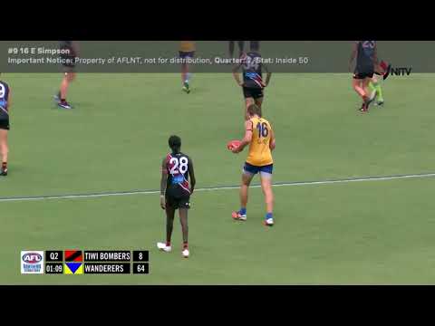 Eddie Simpson Goals | Wanderers | NTFL | 2020/21