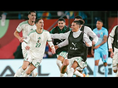 ALGERIA Vs D.R. CONGO 1-0 | AET | Full Match Highlights | ROUND OF 16 | #Afcon2025 #Morocco