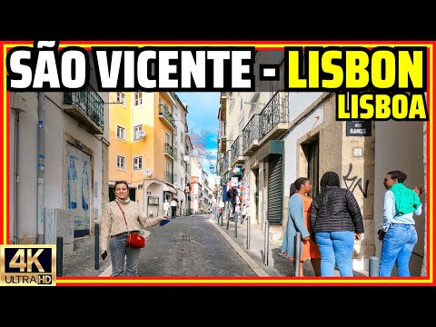 São Vicente, Lisbon: A Fascinating and Historical District | Portugal [4K]