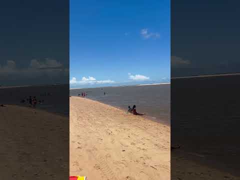 A Belíssima Praia da Boca, Mucuri, BA #bahia #verão #carnaval