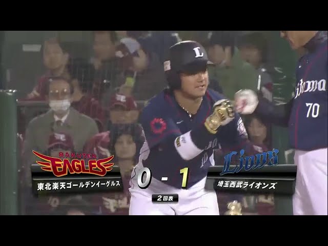 【2回表】ライオンズ・森 センター前へ先制のタイムリーヒット!! 2015/3/31 E-L