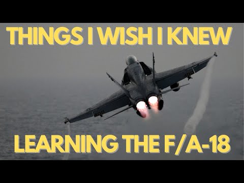 Things I wish I Knew when I started Learning the F/a-18 Hornet |DCS World