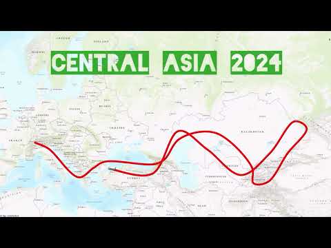 Centralasia 2024. Ein Roadtrip zur chinesischen Grenze / A roadtrip to the Chinese border.