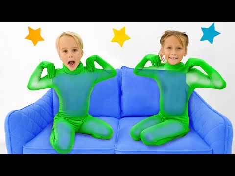 Bajki dla dzieci z niewidzialnymi kostiumami i magicznym przebieraniem się z Chrisem