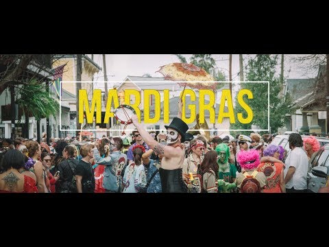 Mardi Gras New Orleans Louisiana 4K