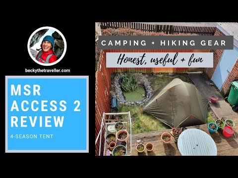 MSR Access 2 Review - 4-season tent (with comparisons to MSR 3-season tent)