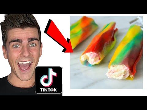 GUTTERNE SPISER TIKTOK MAD 🍭🍩| pt. 9