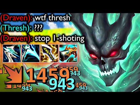 THIS THRESH CAN'T STOP ONESHOTING (DEADLY CRITS)