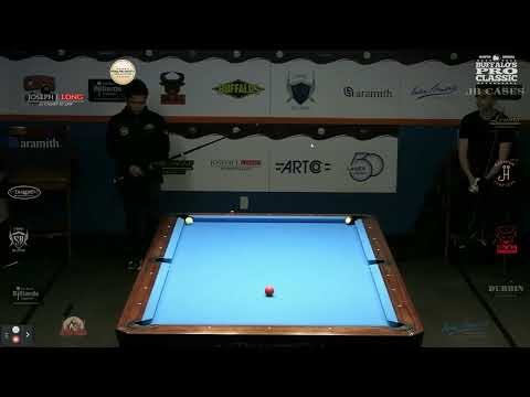 Roberto Gomez vs Fedor Gorst -2024 Buffalos Pro One Pocket Hotseat Match winning shot