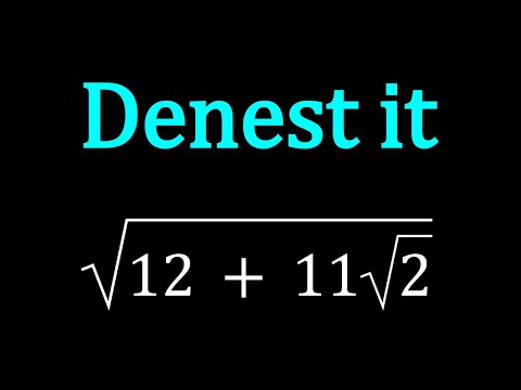 Denesting a Nasty Radical