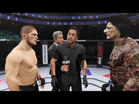 Khabib vs. Demon Hannya - EA Sports UFC 2 - Champions Fight ☝️🦅