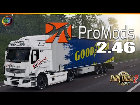 ETS2 MODS - ProMods 2.46 for ETS2 1.37