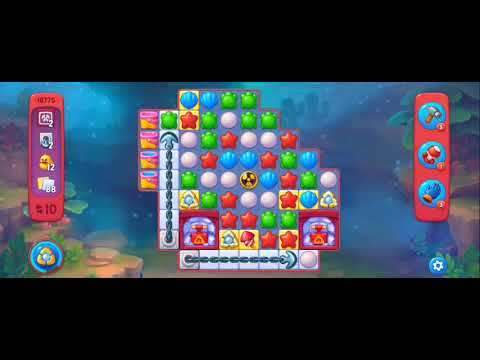 Fishdom Hard Level 16775 (with timed boosters) @choraelmin 