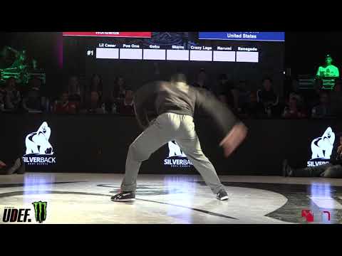 Menno/Hong 10/Vero Vs Battle Born  - Top 32 - Silverback Open 2018 - Pro Breaking Tour - BNC