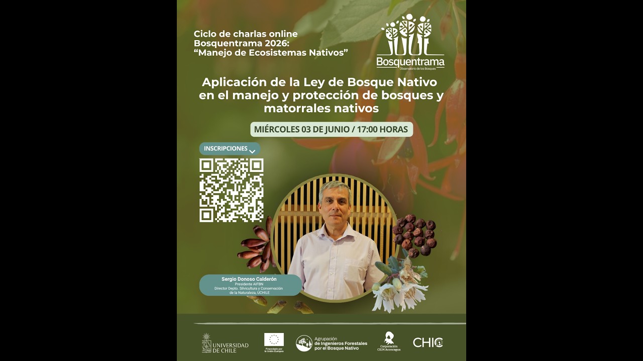 Formación en Viverización y regeneración Dr. Sergio Donoso Ley de bosque nativo en manejo protección