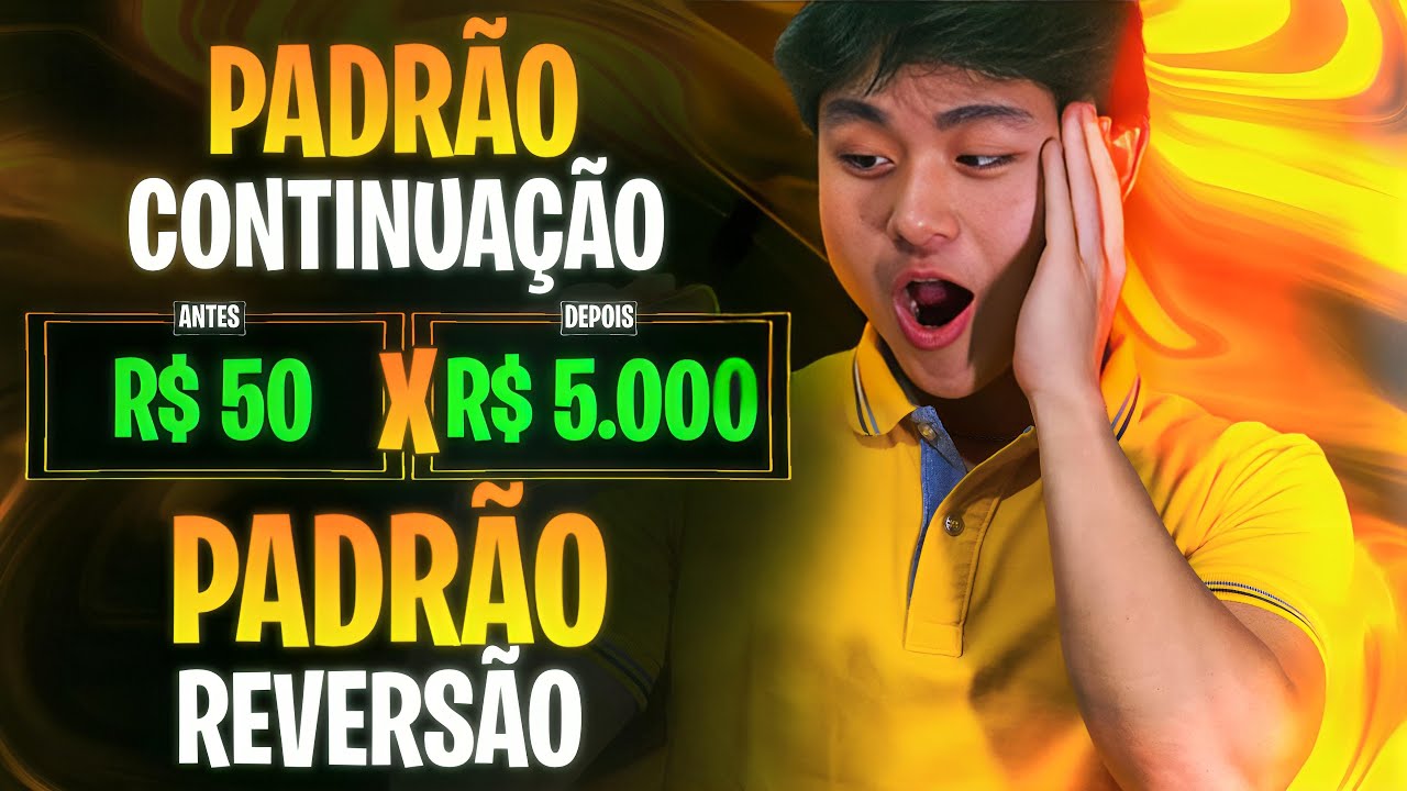 PADRÃO DE CONTINUAÇÃO OU REVERSÃO? QUAL DA MAIS DINHEIRO💰