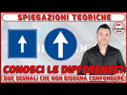 Do you know the difference between these two signals? It's important to know them for the driving...