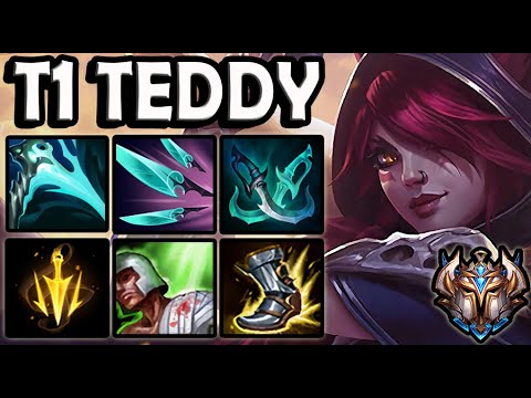 T1 Teddy XAYAH ADC vs EZREAL - Ranked Korea ✅