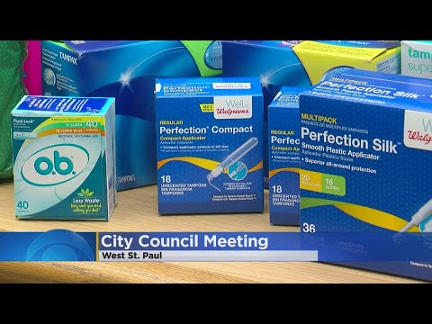 Women Support West St. Paul Mayor, Responding To Sexism With Tampons