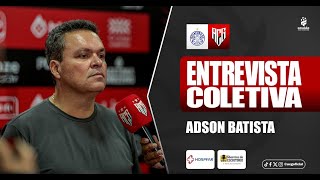 ⚫🔴 AO VIVO - Entrevista Coletiva com Adson Batista pós jogo: Goiatuba x Atlético Goianiense