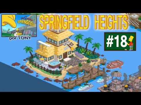 Los Simpson Springfield "Heights - Cap. 18 - Centro de Negocios al 5 e Isla Privada al 4" por Tony