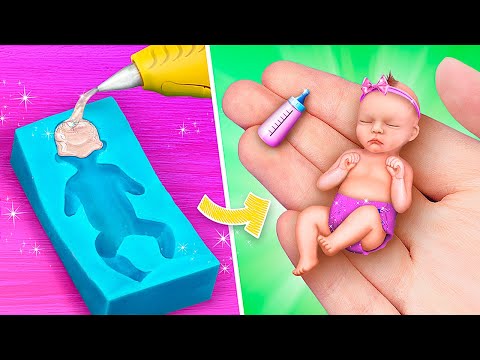 30 Truques e Artesanatos Criativos e em Miniatura para Bonecas