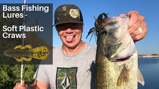 Bass Fishing Lures : Soft Plastic Craws