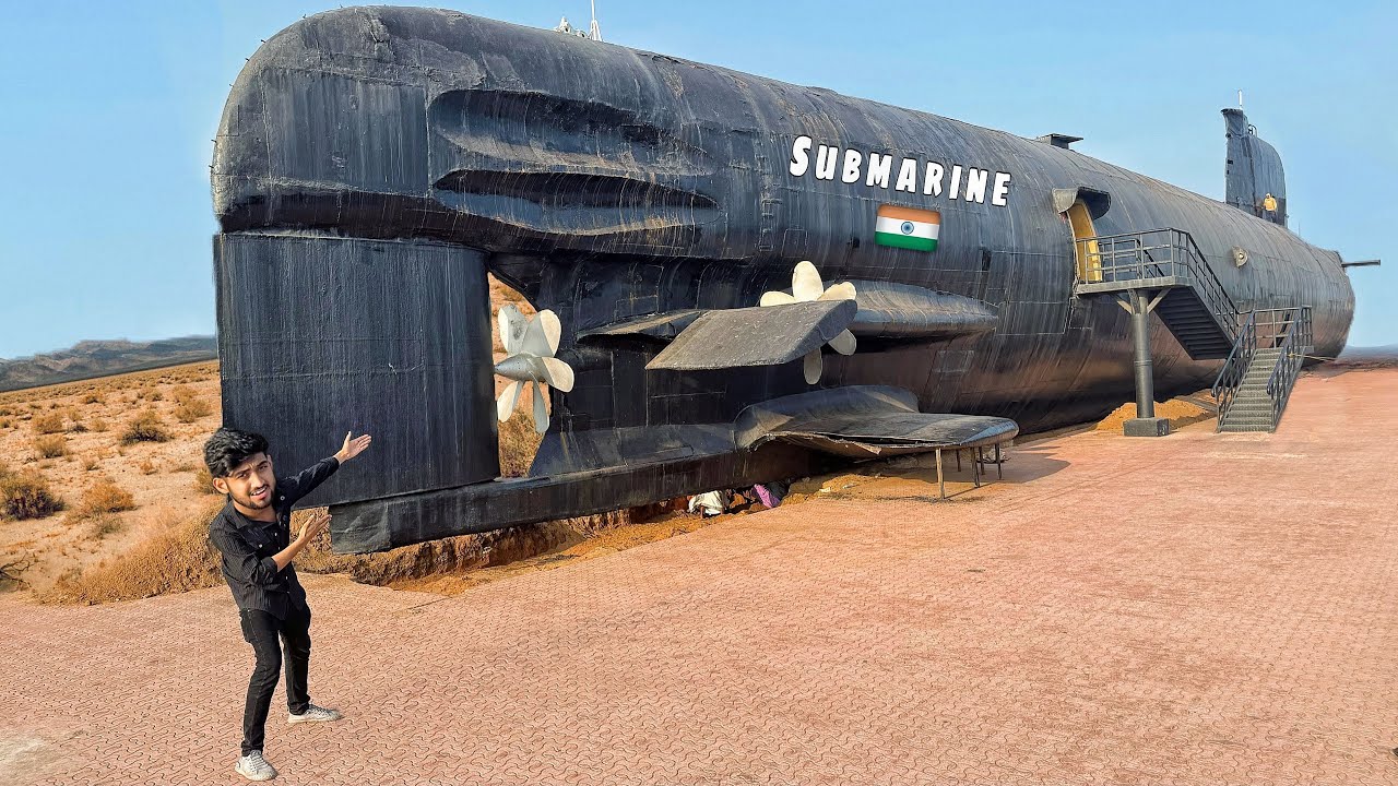 Exploring Indian Navy real submarine worth 43000 crore - 100% real