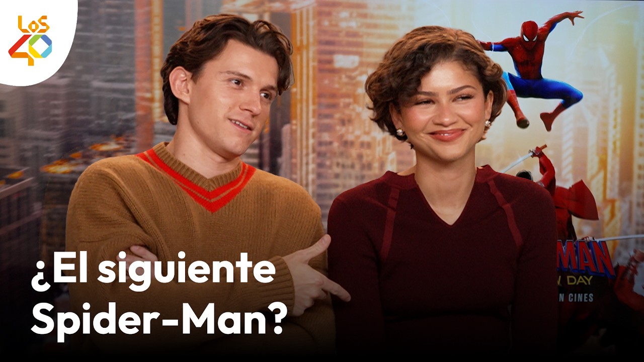 SPIDER-MAN: TOM HOLLAND y ZENDAYA nos hablan de su relación desde 2016 y de sus sucesores | LOS40