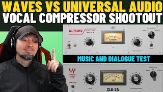 Video thumbnail for UAD LA-2A VS Waves CLA-2A Compressor Comparison by Danny Lightning Audio & Reviews
