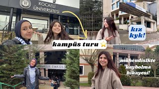 KOCAELİ ÜNİVERSİTESİNİ GEZDİK!|hukuk,mühendislik ve diğer yerler hakkı