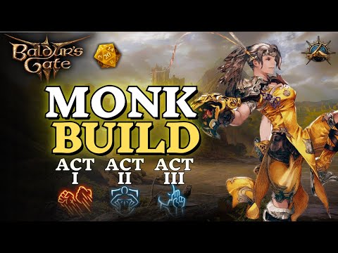 Baldur's Gate 3: Strength Monk Build | Way of the Open Hand Guide