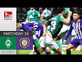 Crazy Scorpion Kick! | SV Werder Bremen - Erzgebirge Aue 4-0 | All Goals | MD 16 – Bundesliga 2