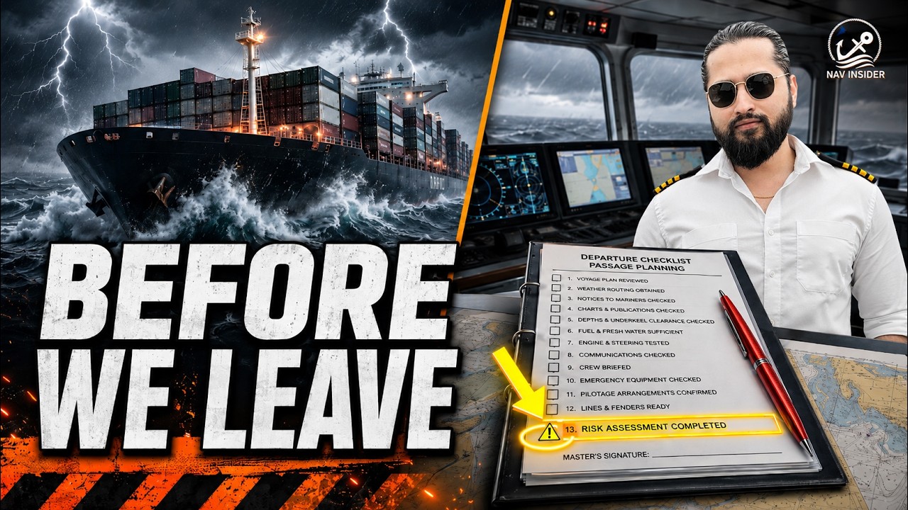 How a Ship’s Passage Plan Is Really Made | Capt Nikhil Singh | NavInsider