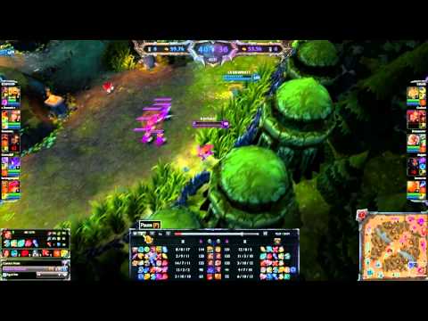 Katarina jukes out Rammus