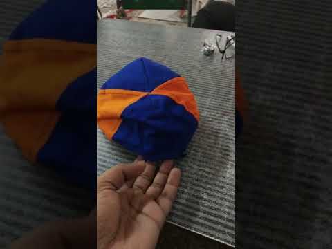 Corporate white and blue cap, for promotional