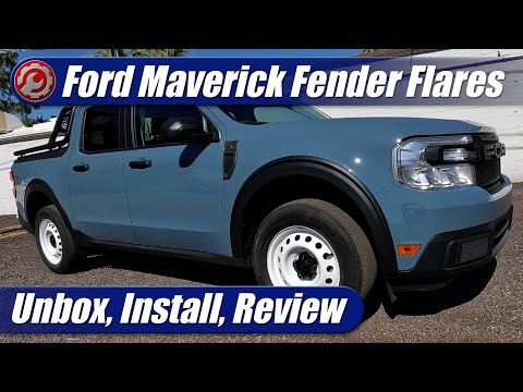 Air Design Fender Flares for 2022-2025 Ford Maverick: Unbox, Install, Product Review