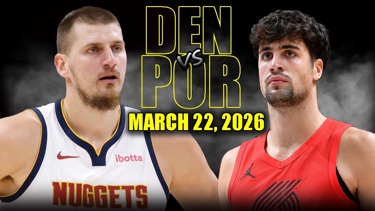 3월23일 덴버 포틀랜드 NBA 하이라이트