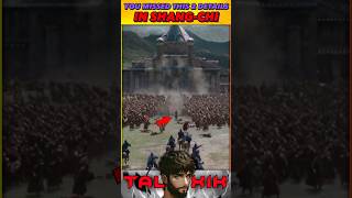 You DIDN'T Notice This 2 DETAILS in SHANG-CHI #shorts #viral #shangchi #tenrings