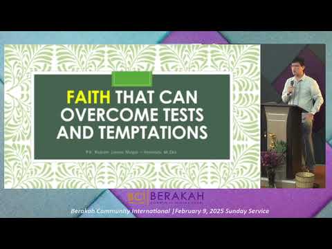 Faith that can Overcome Tests and Temptations | Ptr. Ruben M. Hernani Jr.