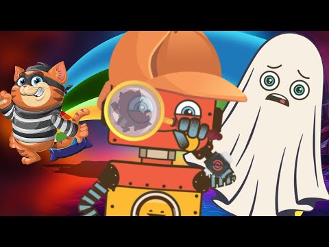🌈 Stop the Color Thief! 🎶👻 | A Magical Adventure with Rusty | Rusty's World
