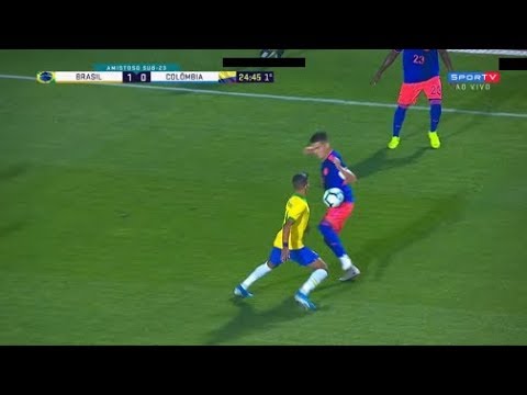 OLHA O QUE O PEDRINHO FEZ CONTRA A COLÔMBIA NO AMISTOSO OLÍMPICO (05/09/2019)