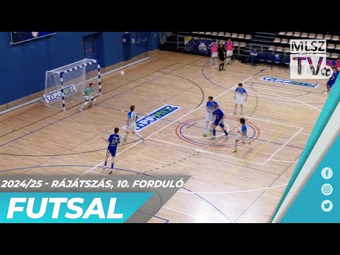 TFSE-TENT Budapest – Magyar Futsal Akadémia | 4-1 | Férfi Futsal NB I | Rájátszás 10. ford | MLSZTV